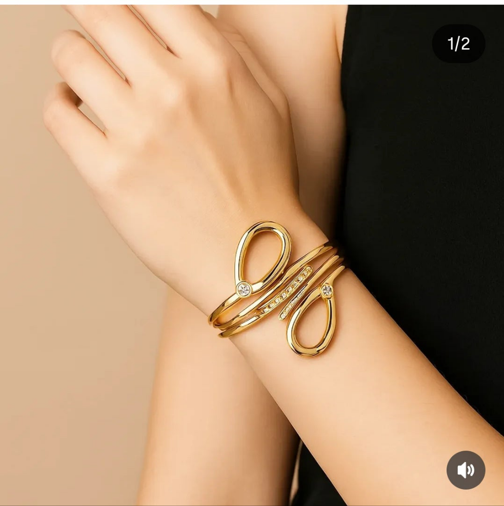 ✨Bold Luxe Loop Kada💫